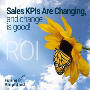ROI - Social sales KPIs Change
