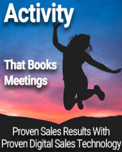 Sales activities that get meetings